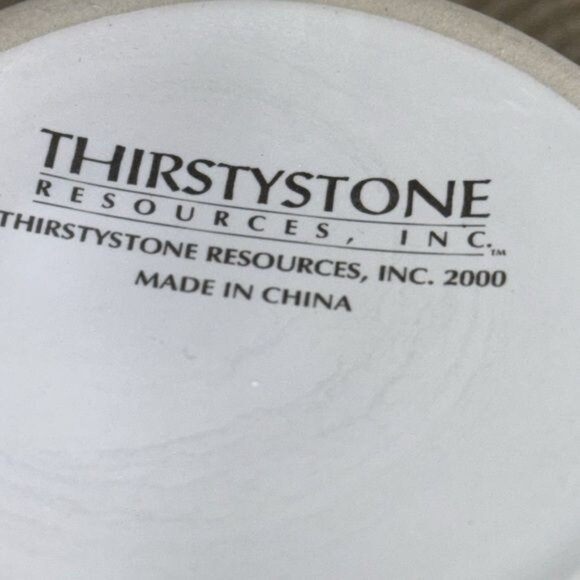 Magnolia Grandiflora Ceramic Coffee Mug Set Of 2 By Thirstystone 2000 White & Be - Picture 3 of 7